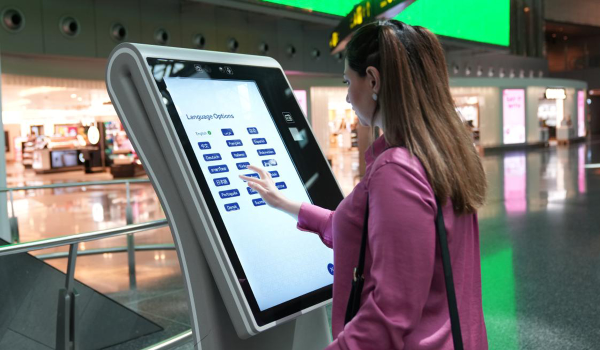 Hamad International Airport Launches Passenger Digital Assistance Kiosks